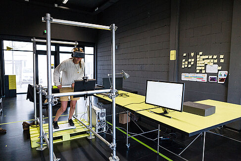 Im Studienprojekt entwickeltes Spiel
